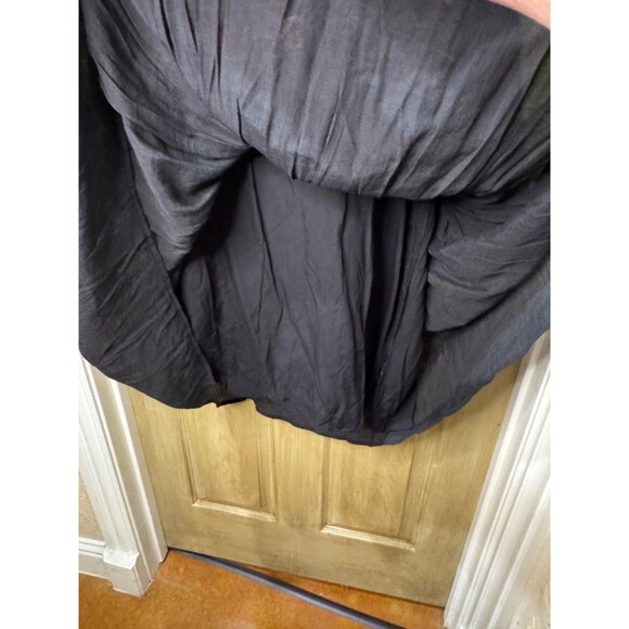 Umgee Black Flowy Embroidered Dress Medium Boho Festival size M - Picture 7 of 9